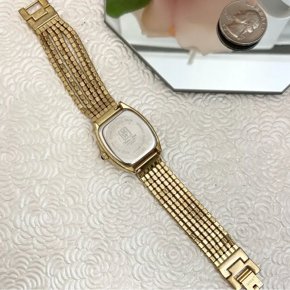 Victoria Weick Beverly Hills Pave Crystal Dial and Bezel Ladies Dress Watch